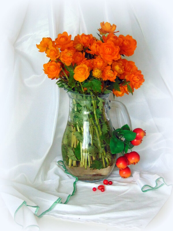 Купальницы букет. - nadyasilyuk Вознюк