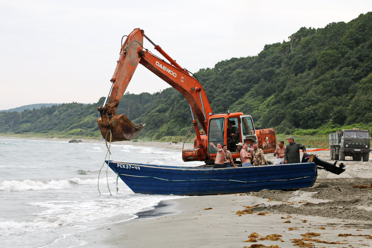 Рыбаки. Сахалин. - Ирина Нафаня