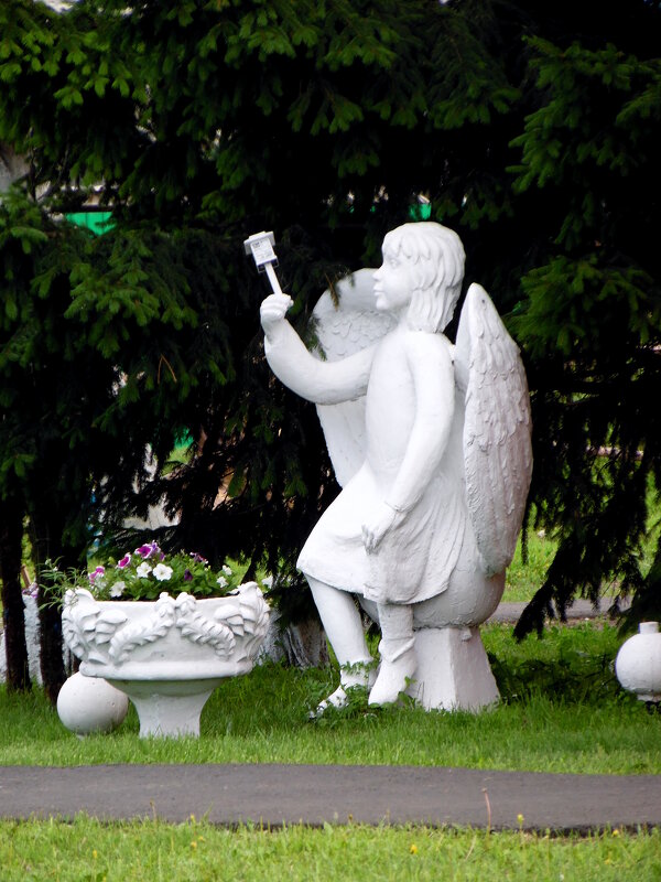 Ангел с фонариком. - nadyasilyuk Вознюк