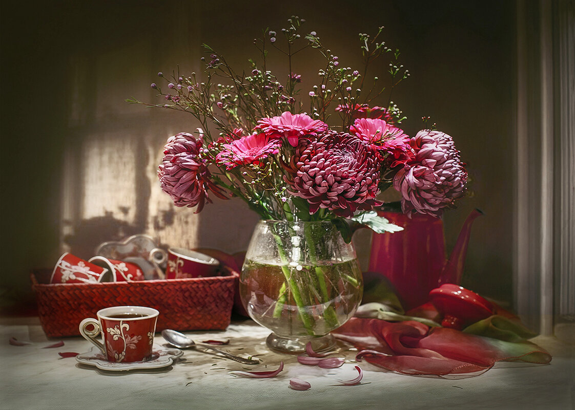 Натюрморт в красном. - Bosanat 