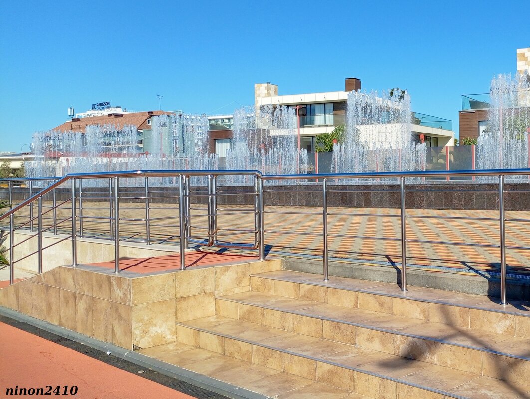 Адлер. Имеретинская (Олимпийская) набережная - Нина Бутко