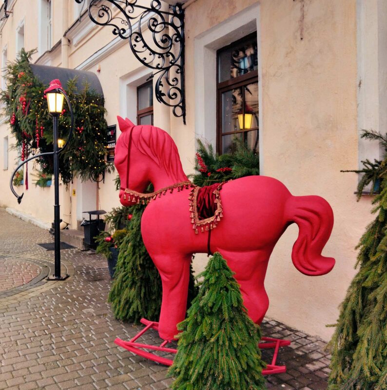 Вот сразу понятно, что наступающий 2026 год - это год Красной Огненной Лошади) - Галина Бобкина