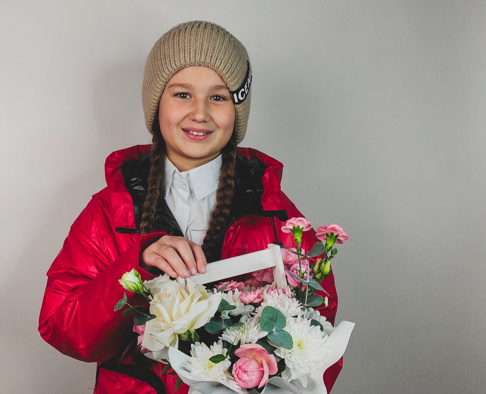 фотозона в магазине "Цветоша" - Артём 