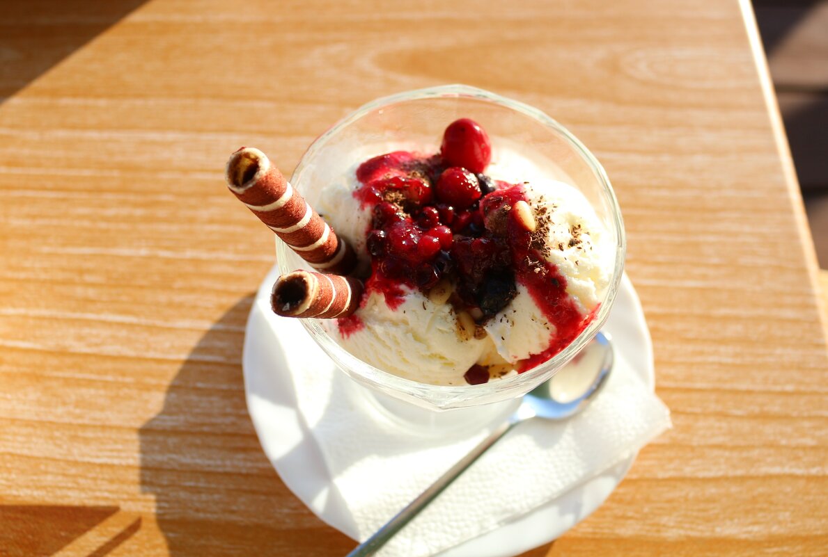 Десерт с сибирской ягодой - Ольга 