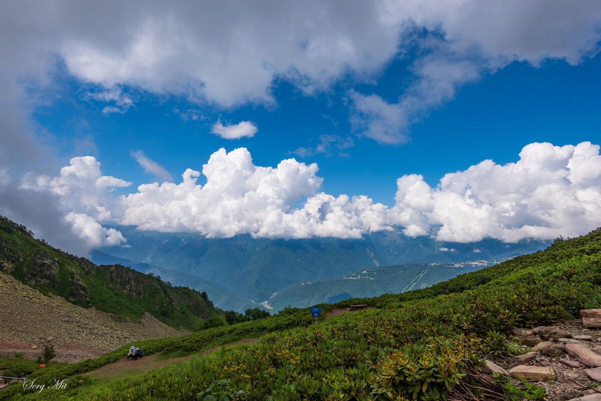 В горах - Сергей Алексеевич Митянин