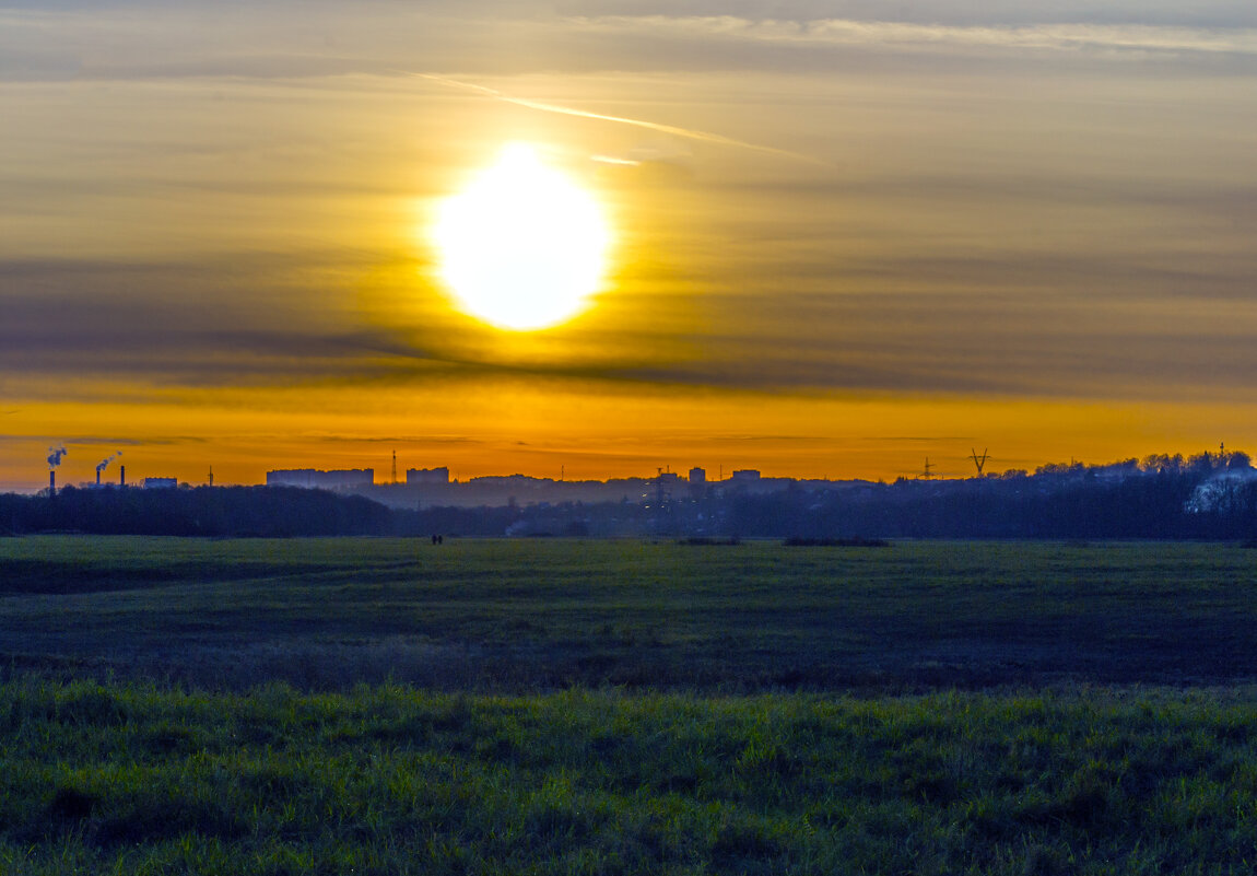 Боголюбовский луг в контровом свете - Сергей Цветков