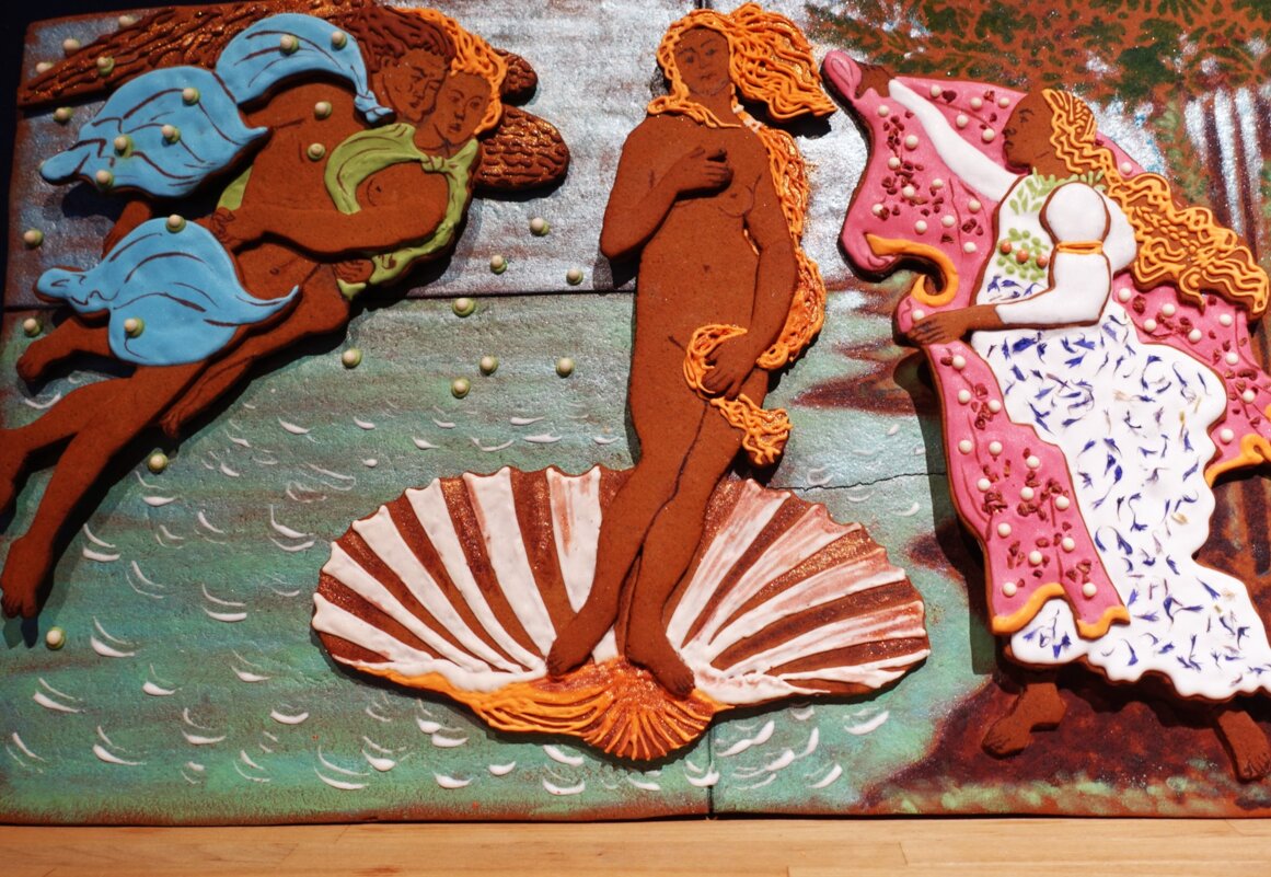 Экспонат выставки "Магия пипаркоков"-"Рождение Венеры" - Aida10 