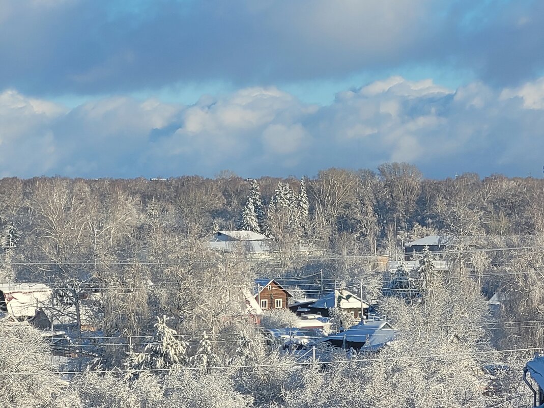Ноябрьский пейзаж - Галина Нестратова