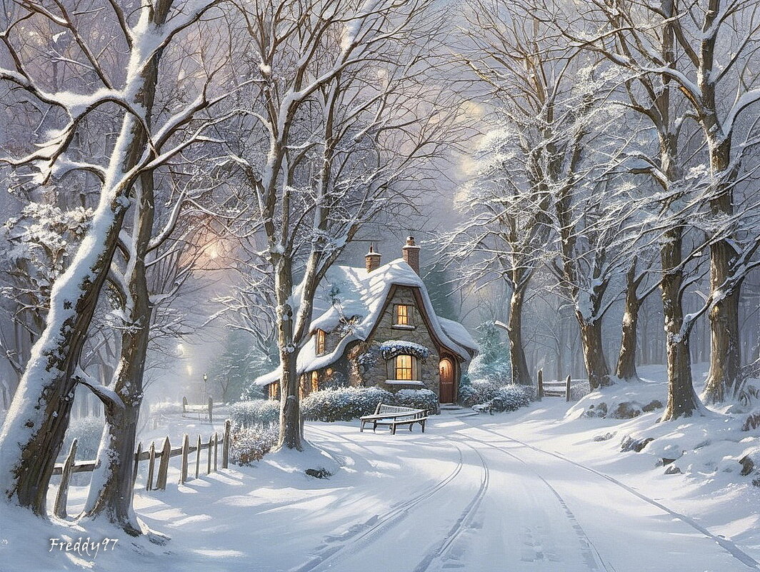 Зима на даче - Freddy 97