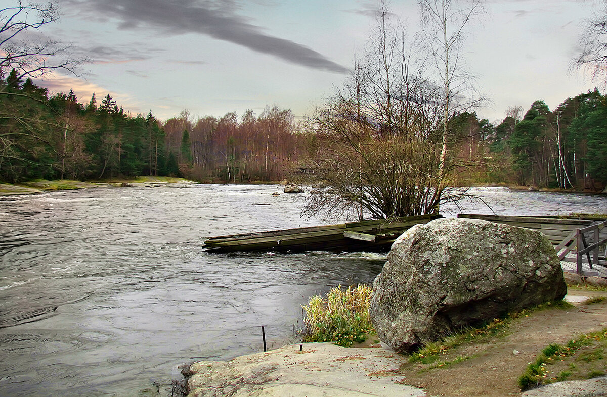 Суровые будни северо-западных рек.. - Bosanat 