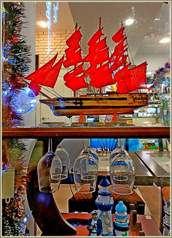 Кронштадтская новогодняя витрина. - Лия ☼