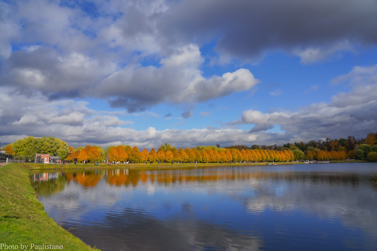 Осенний пруд... - Владимир Жданов