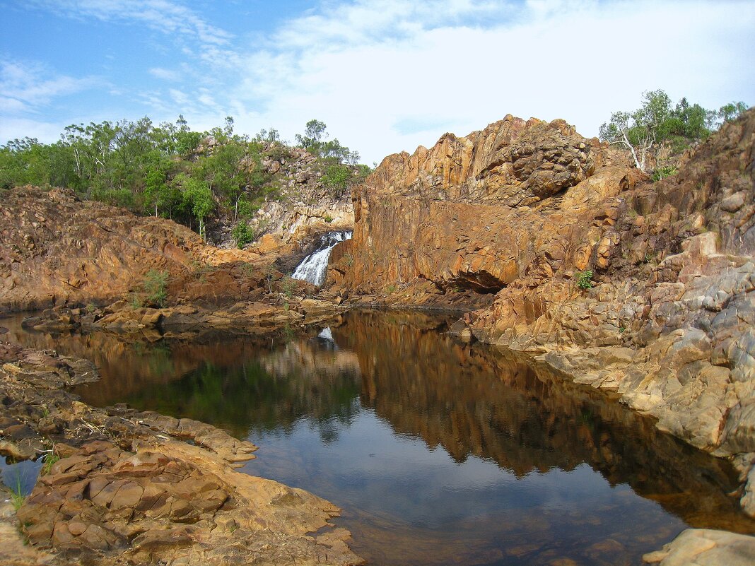 Чудесный водный пейзаж из австралийского Национального парка Нитмилук. - unix (Илья Утропов)