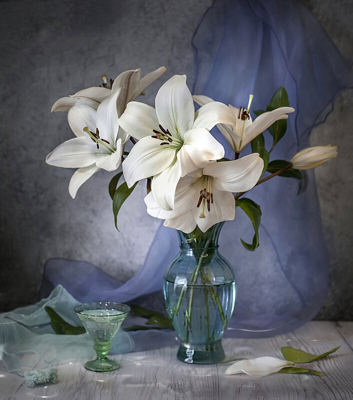 Холодный свет белых лилий. - Bosanat Холодный свет белых лилий. - Bosanat
