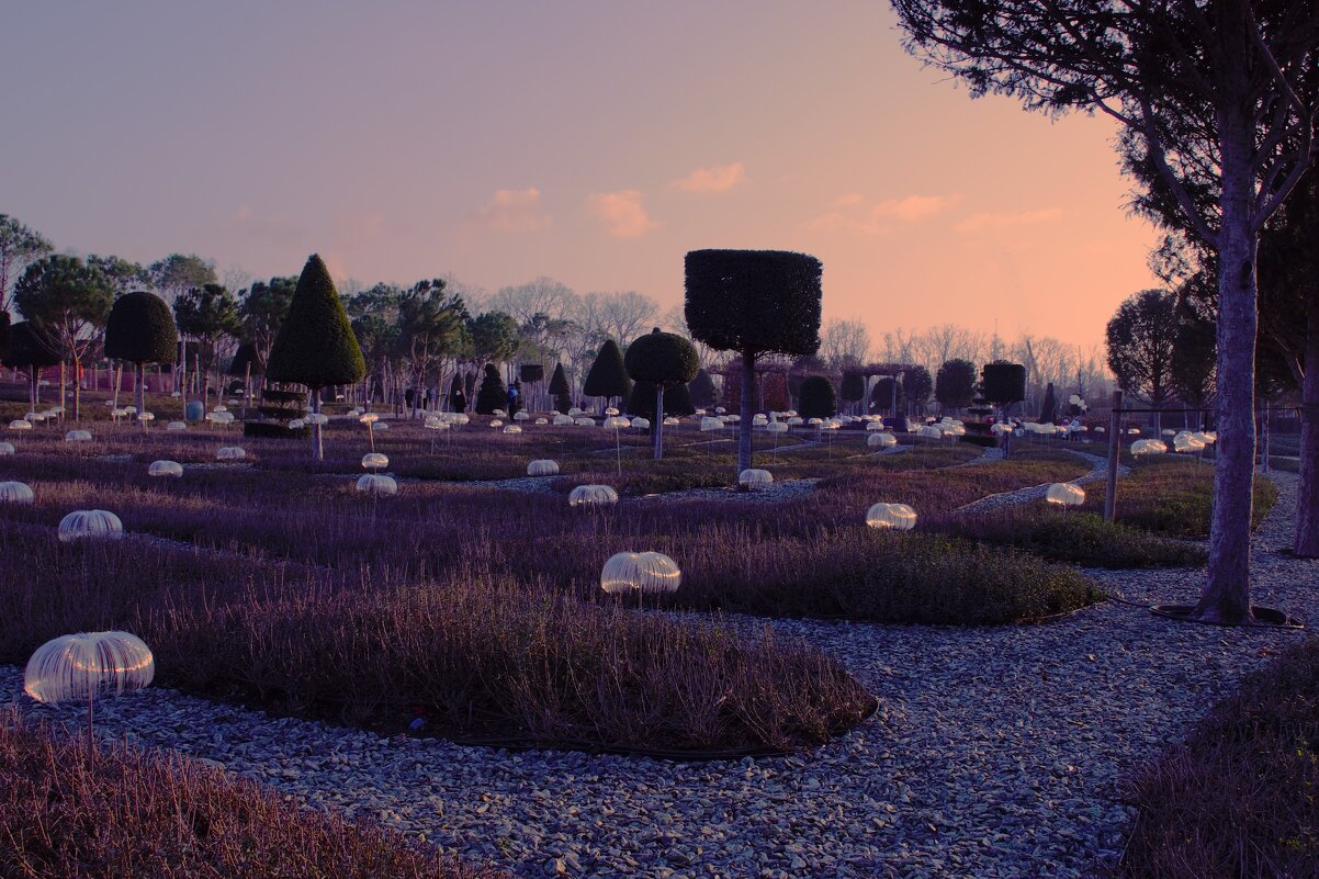 Парковый пейзаж - Юрий Полторыхин.