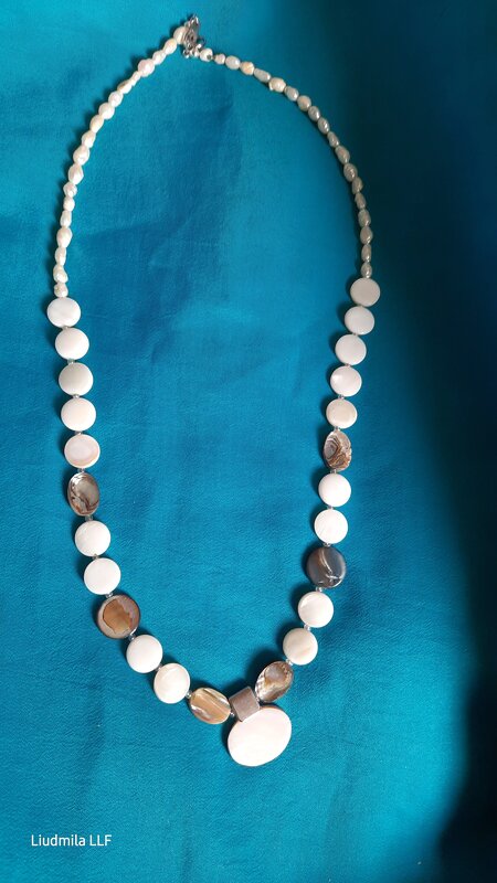 Колье из перламутра - Liudmila LLF Колье из перламутра - Liudmila LLF