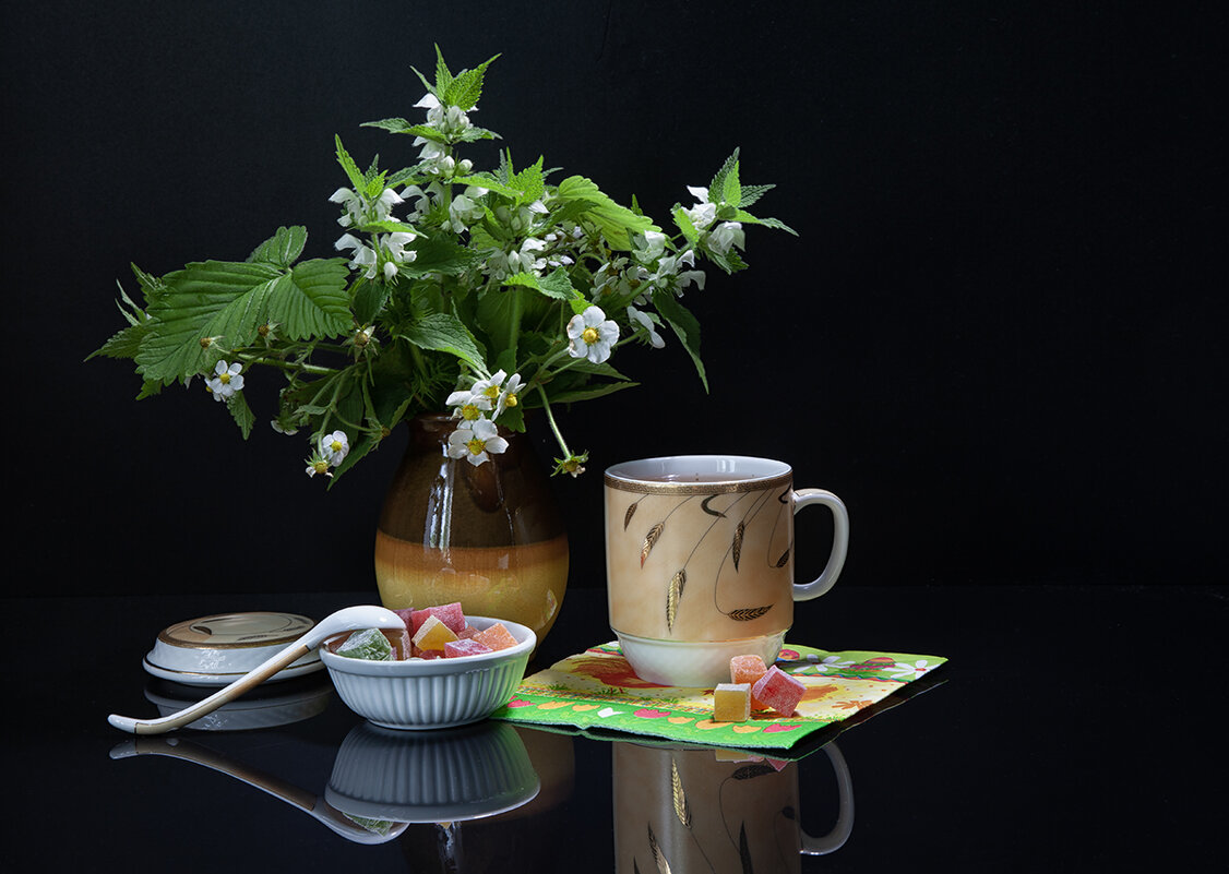 Чай со сладостями. - Лилия * Чай со сладостями. - Лилия *