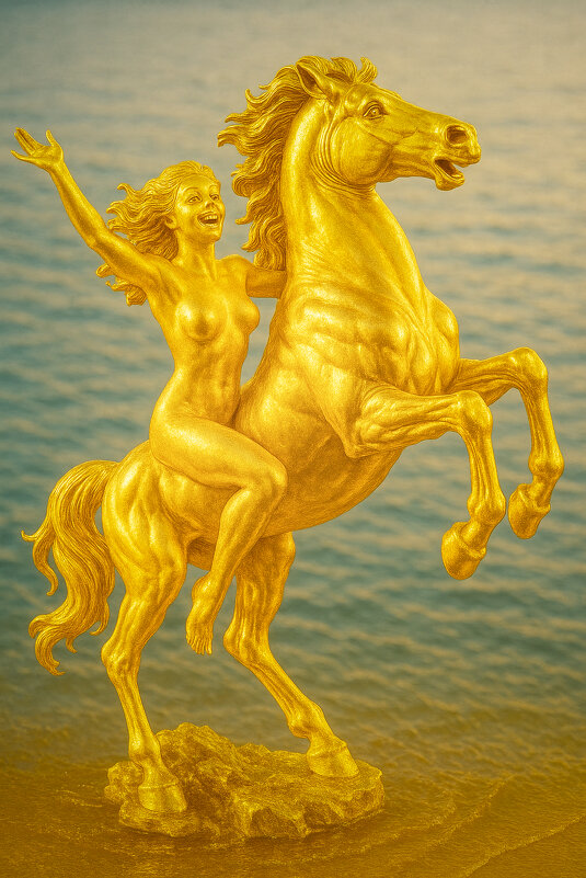 Статуя из золота - Александр Деревяшкин