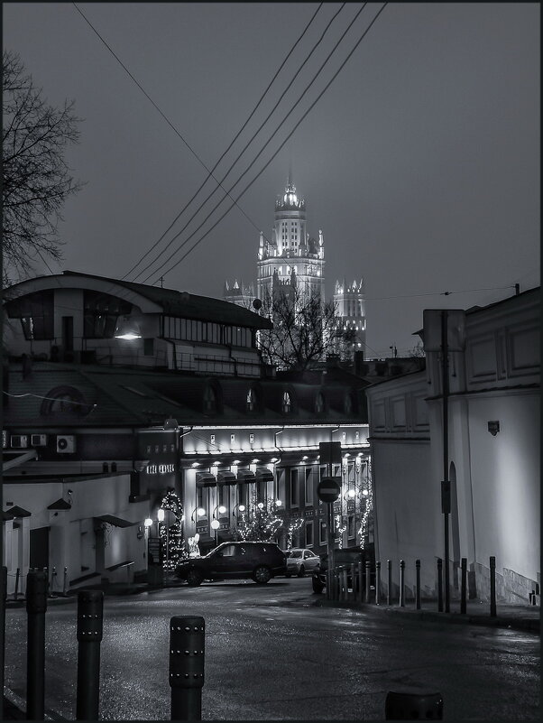 Декабрь. Хохловский переулок - Наталья Rosenwasser Декабрь. Хохловский переулок - Наталья Rosenwasser