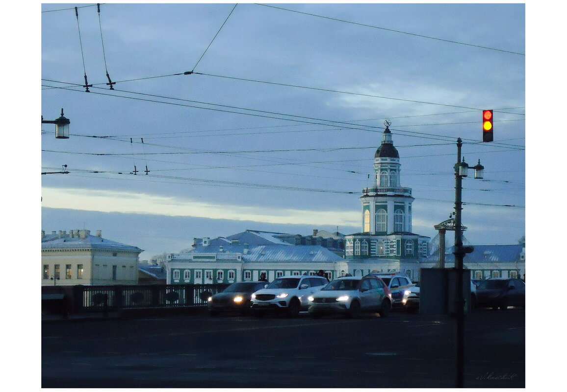 пейзаж с башней - sv.kaschuk 