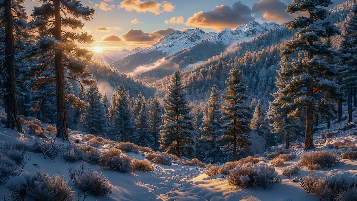 Зимний лес - Aleksey Afonin