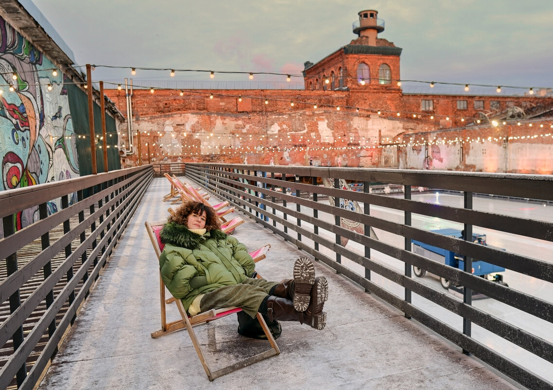 Каток у моря - skijumper Иванов