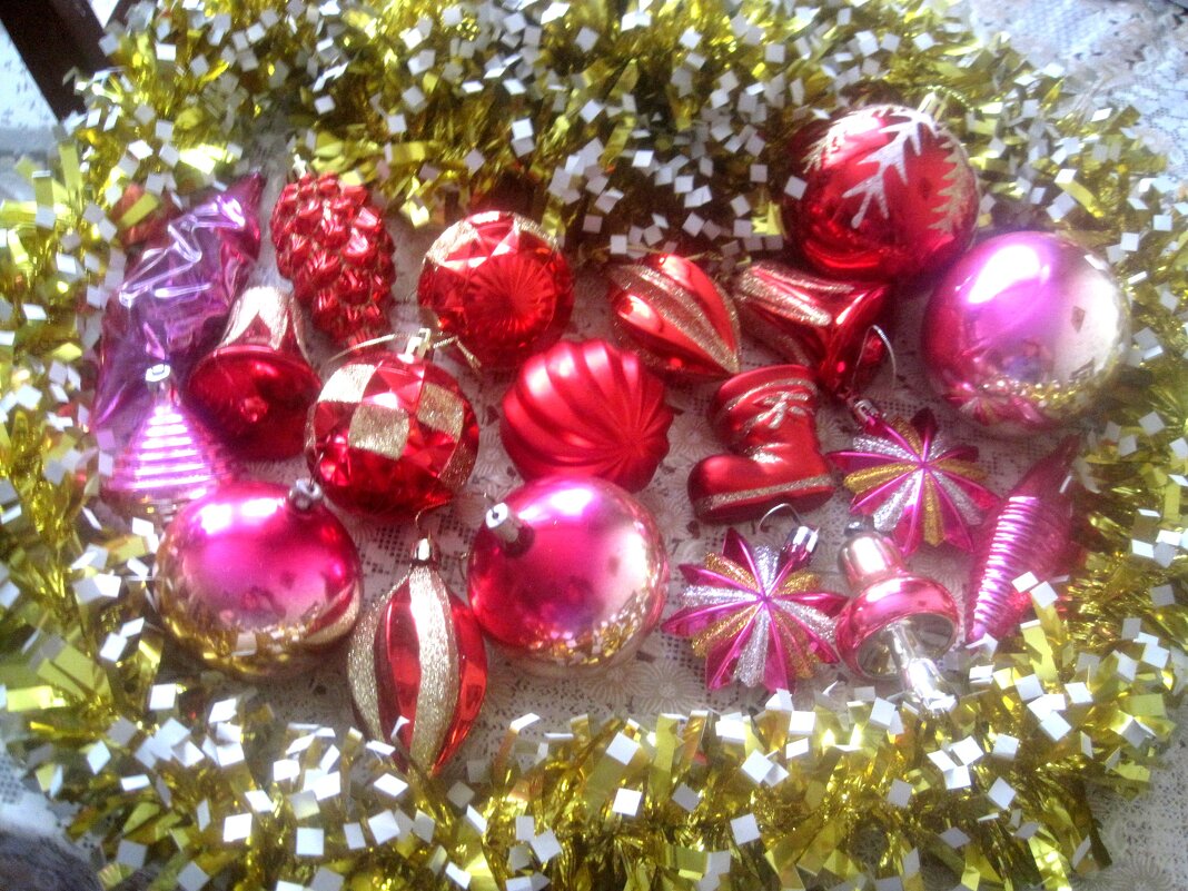 Новогодние игрушки - Елена Семигина Новогодние игрушки - Елена Семигина