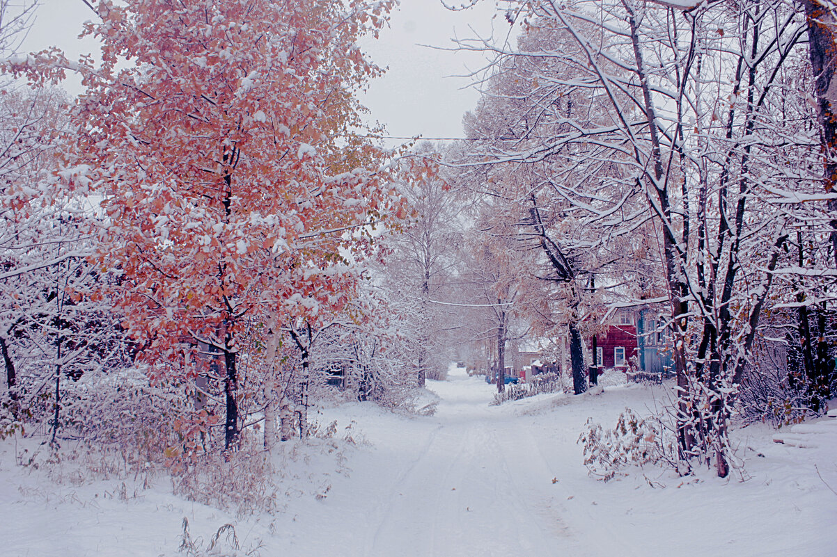 Зимние улицы города - Сергей Кочнев