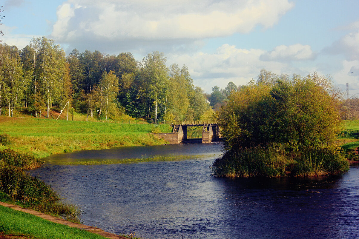 Летний день на реке Тихвинка - Сергей Кочнев