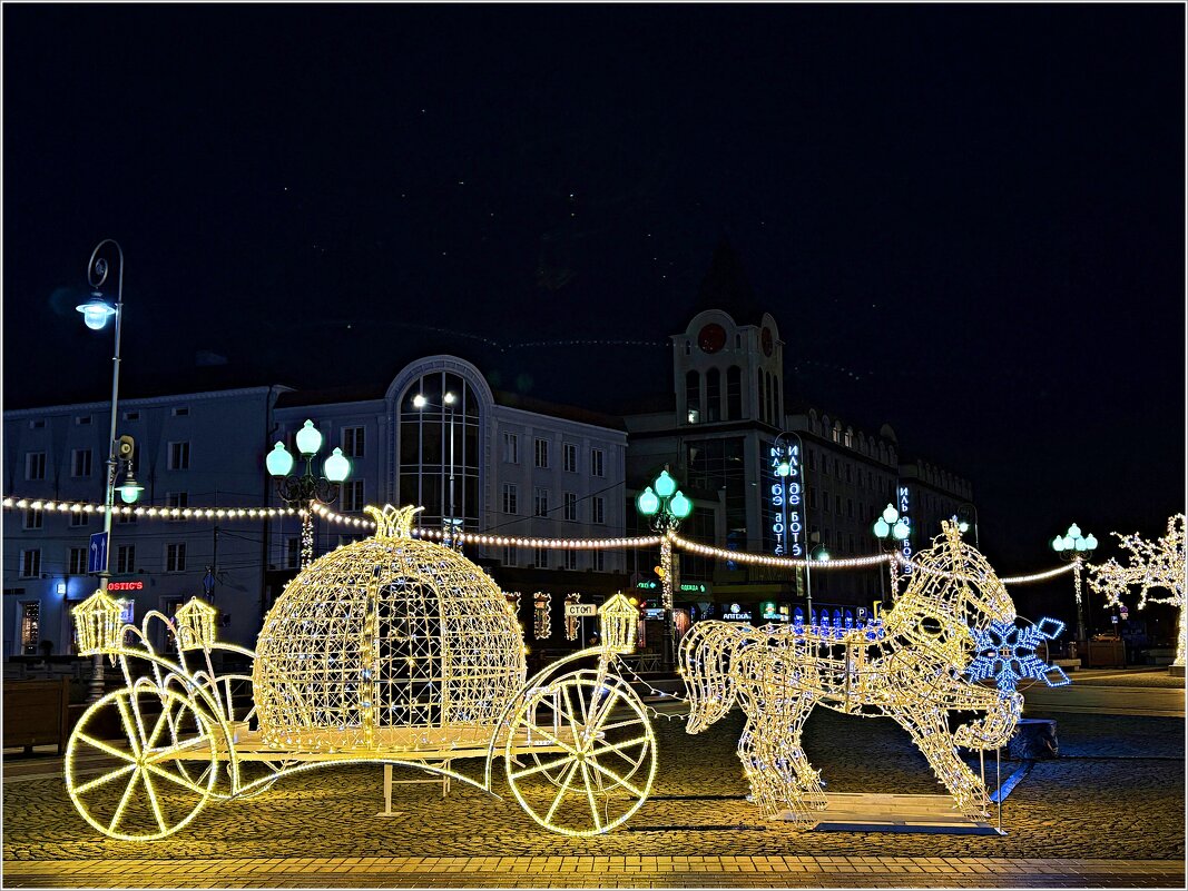 Новогодняя карета. - Валерия Комова Новогодняя карета. - Валерия Комова