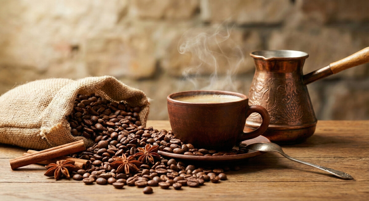 Кофейный натюрморрт - Valentin Bondarenko