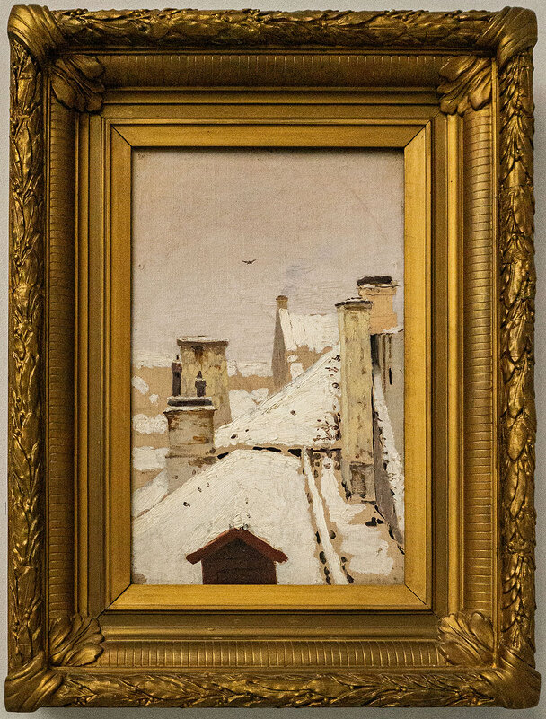 Крыши. Зима - Ирина Соловьёва