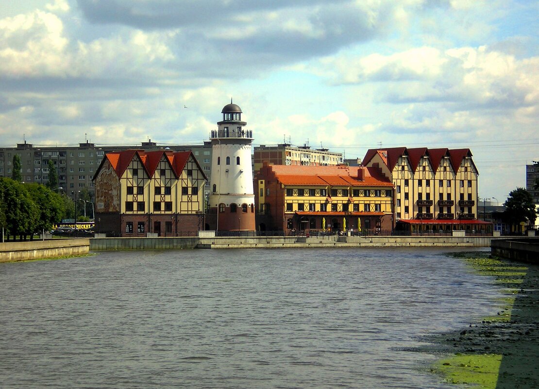 Вид реки Преголи с Эстакадного моста - Сергей Карачин