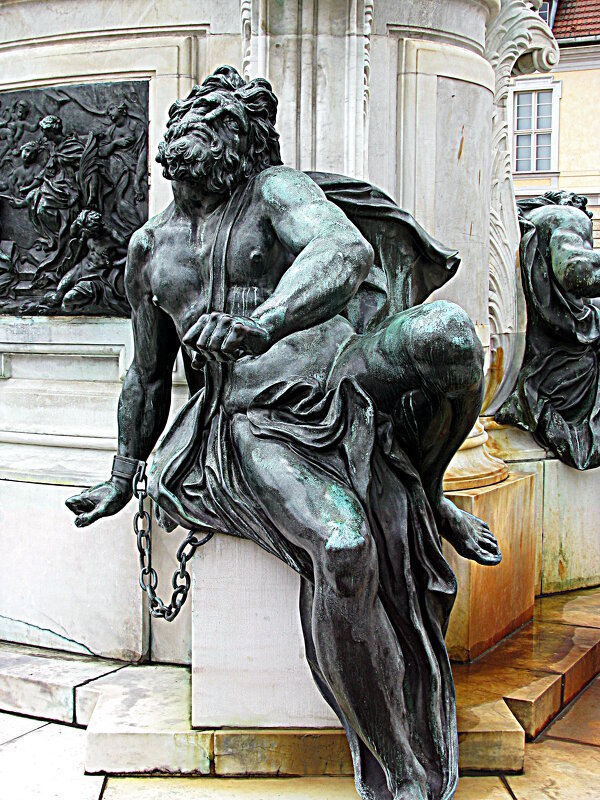 Фрагмент фонтана дворца Шарлоттенбург. - Владимир Драгунский