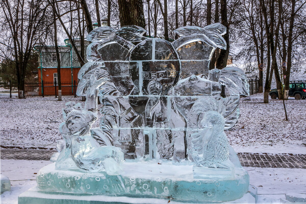 Ледяная скульптура. - Анатолий. Chesnavik.