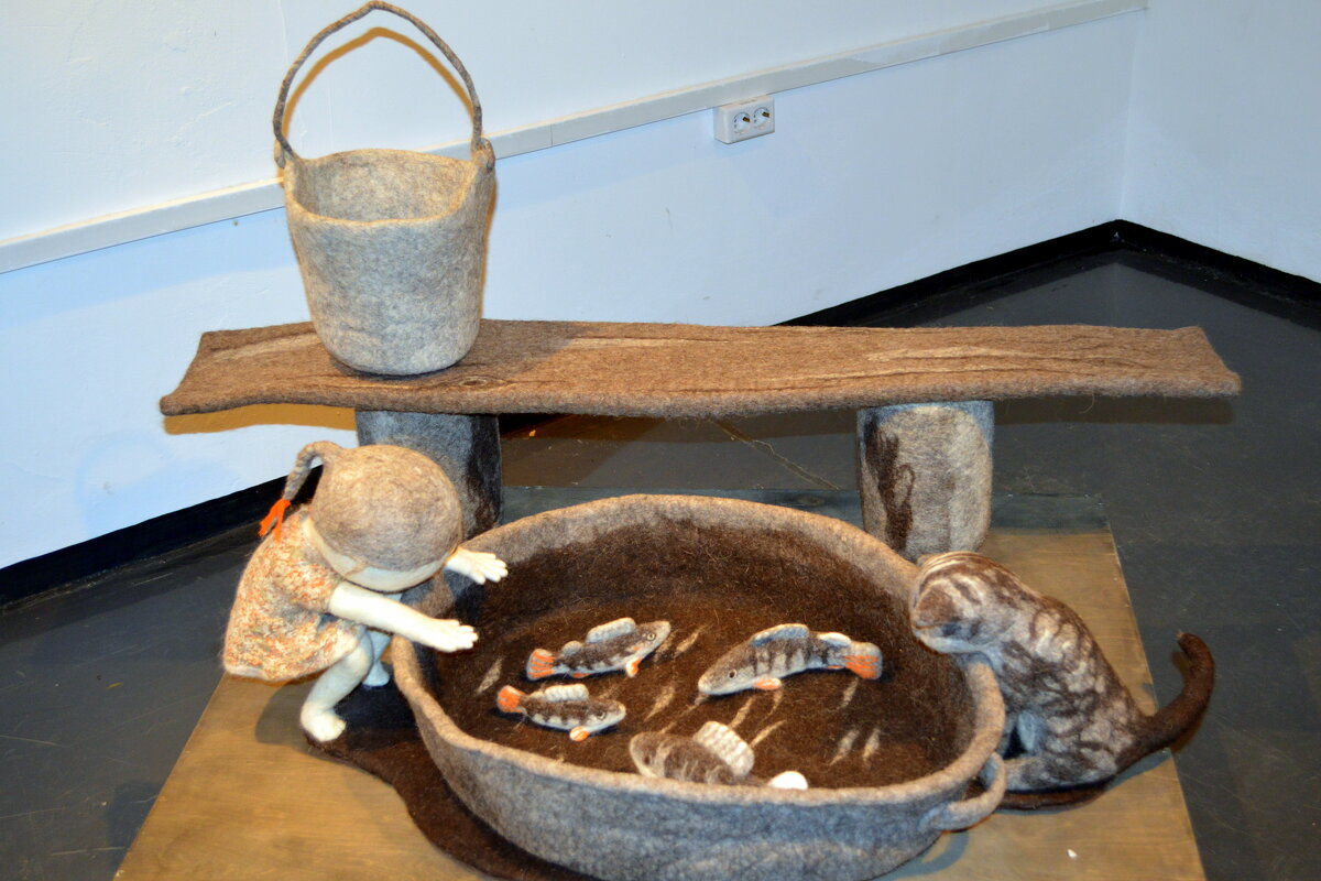 Валяные скульптуры Ирины Андреевой - Татьяна Лютаева