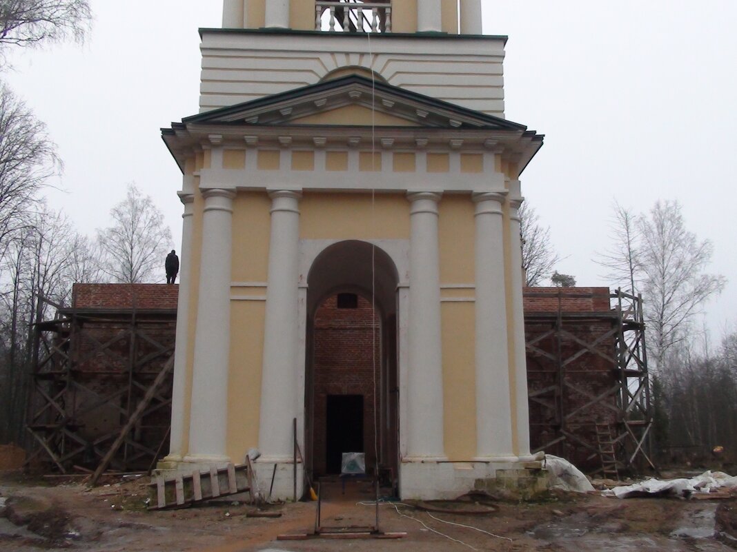 Богоявленская церковь, Ременницы - fogmeadowww m