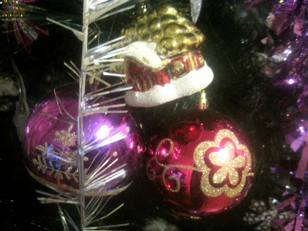 Новогодние игрушки - Елена Семигина