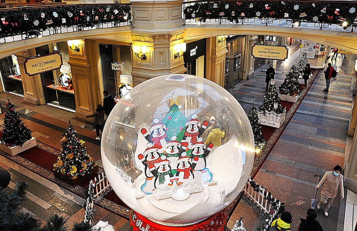 Новогодний привет снеговиков ! ,,) - Анатолий Колосов