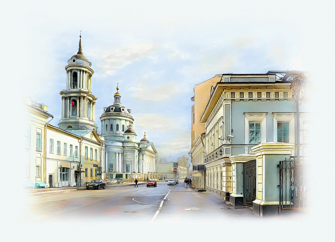 Москва. Храм Мартина Исповедника. - В и т а л и й .... Л а б з о'в