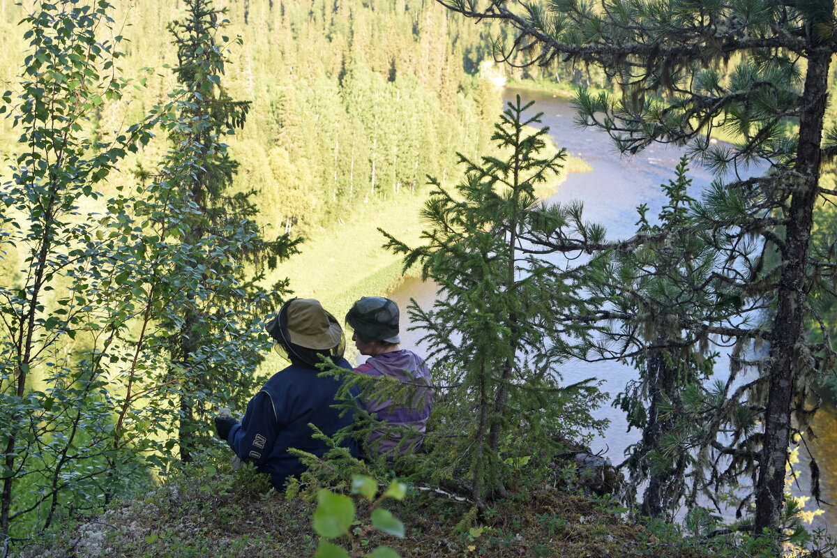 Беседа над рекой. - ВикТор Быстров