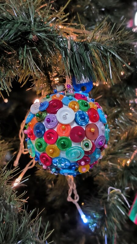 Украшения на ЭКО-ёлке. - Ольга 