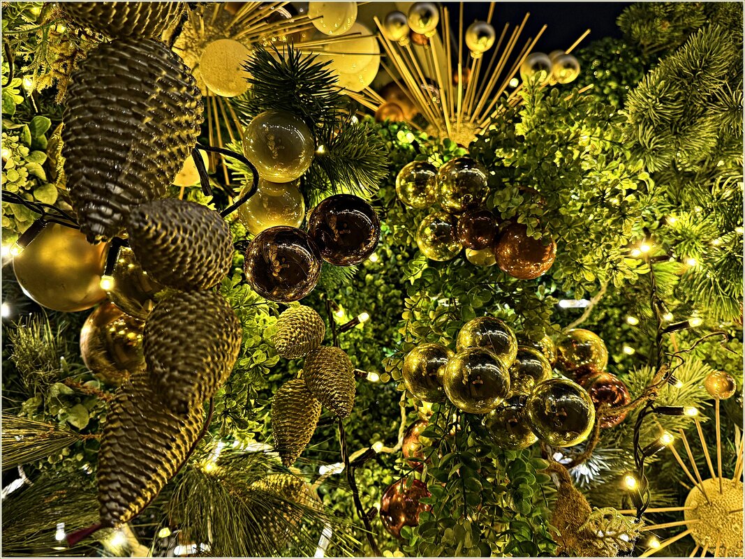 Новогоднее украшение улиц. - Валерия Комова