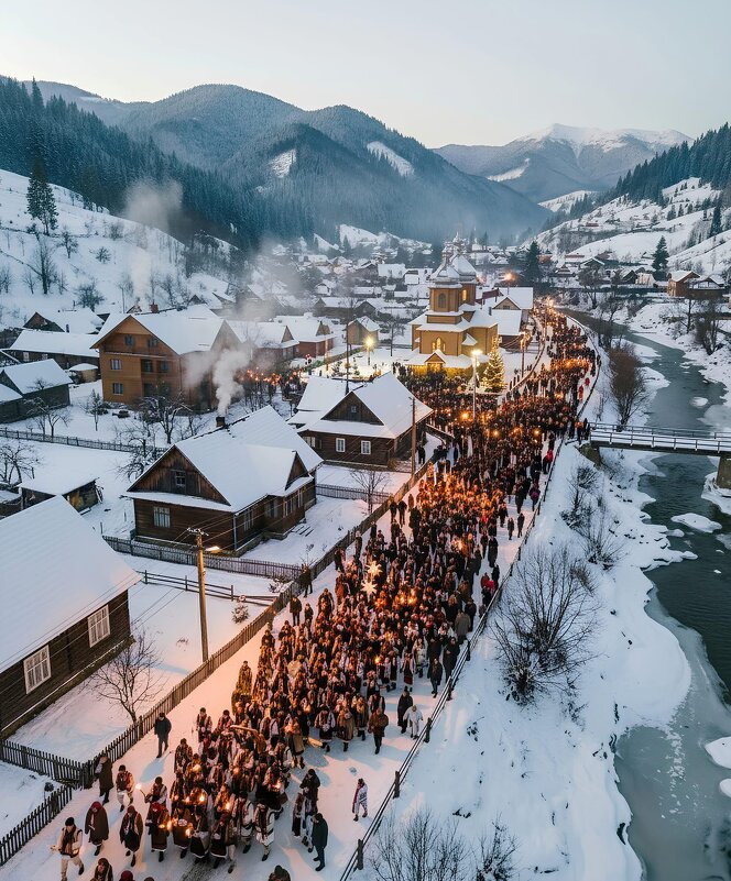 Карпати святкують Різдво - Степан Карачко