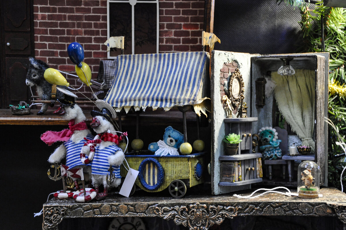 На выставке кукол "Кукольное поМИШАтельство" - Татьяна Машошина