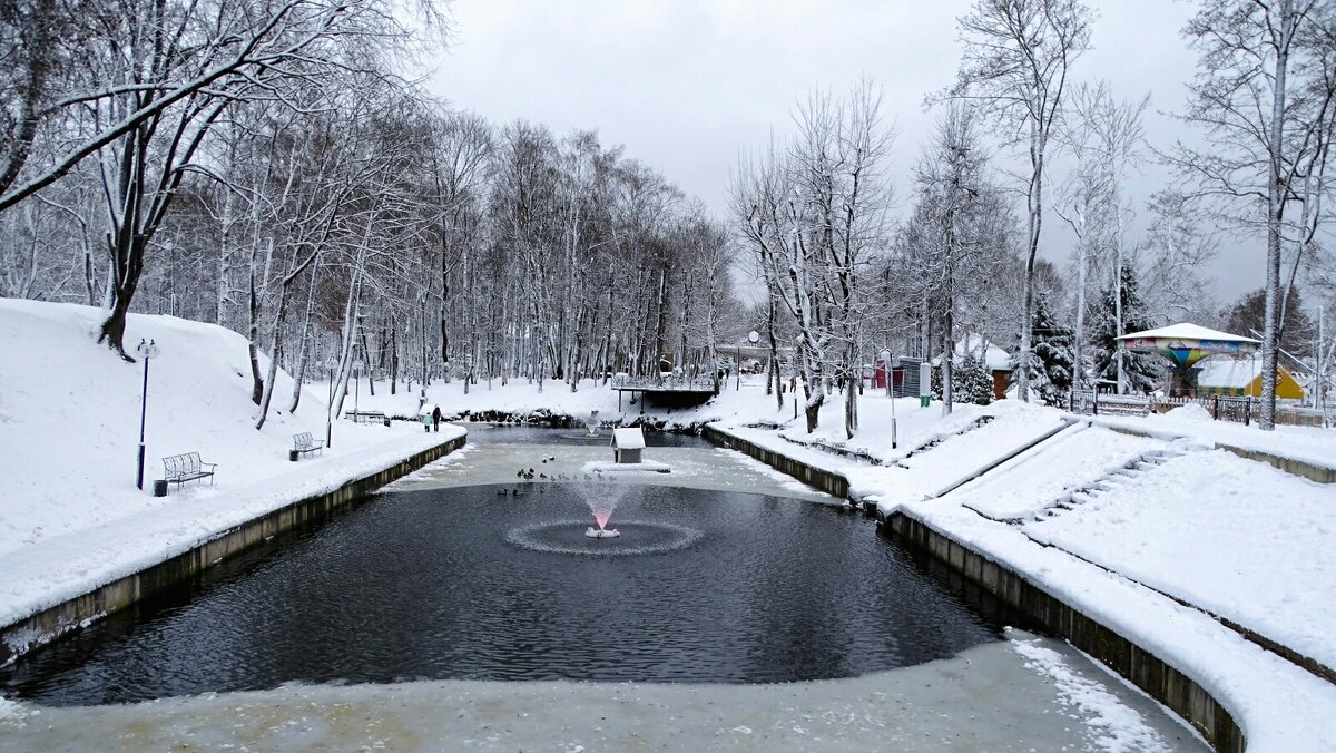 Зимний город - Милешкин Владимир Алексеевич 