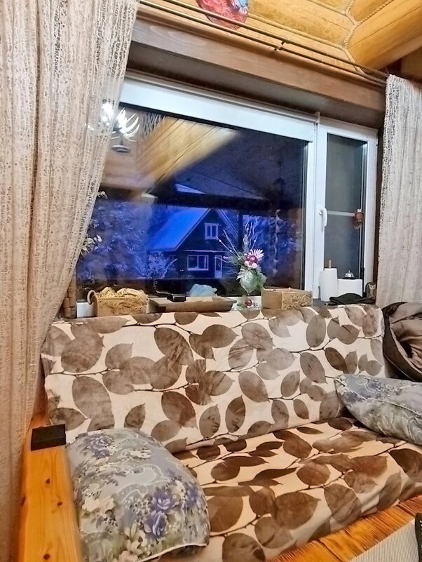 Зимний вечер на даче - Ольга Довженко