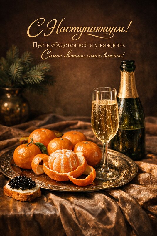 Всех с наступающим Новым годом! - Ангелина Хасанова