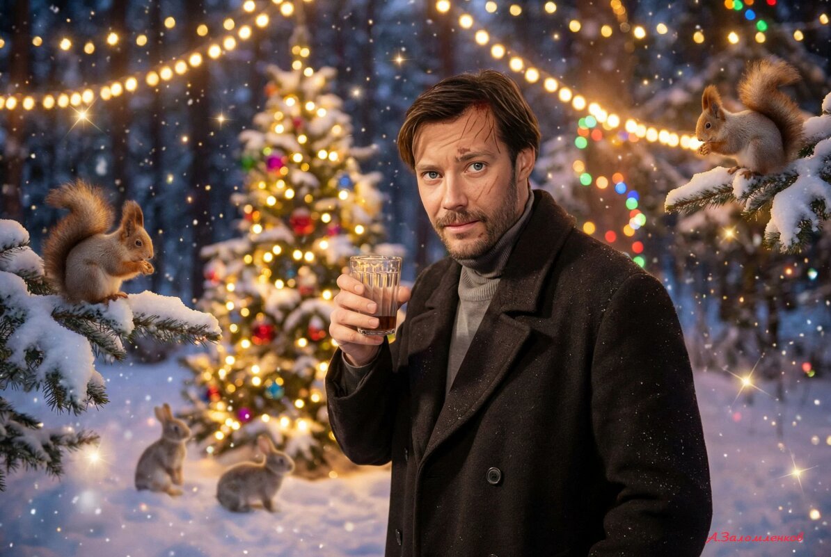 Перед Новым годом все нейрокартинки пуляют, не поймёшь где свои, где чужие.:-) С наступающим! - Андрей Заломленков