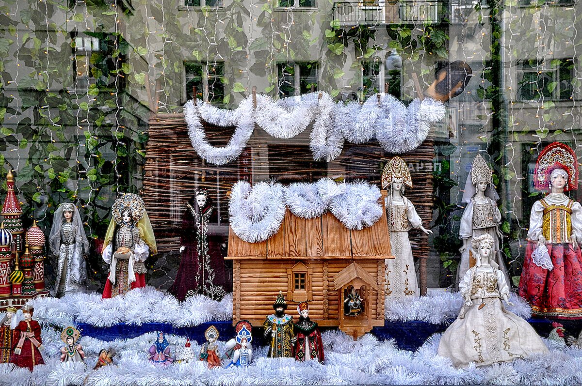 Сказочный мир Арбата,,,С приближающимся Новым годом ! - Анатолий Колосов